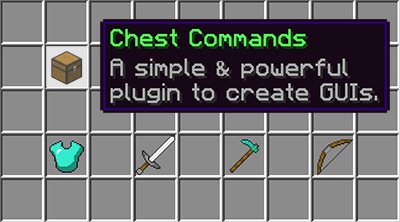 Overview Chest Commands Bukkit Plugins Projects Bukkit